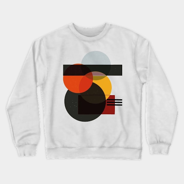 Ellipse Shape Crewneck Sweatshirt by cwtu26